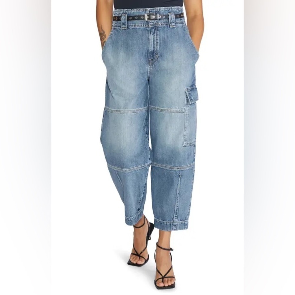 NEW! ETICA Juni Relaxed Barrel Cargo in North Shore 👖 SZ 28 NWT!! - Picture 10 of 10